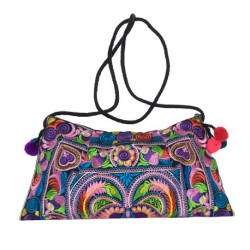 Pochette  flowers Hmong