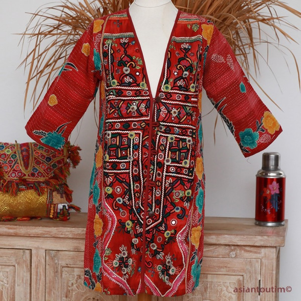 Veste Kimono Boheme Indienne by Asiantoutim n°6