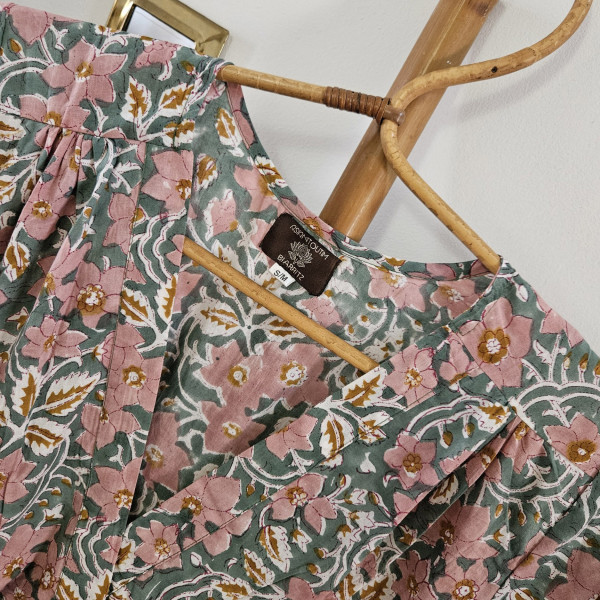 Robe Solène Bohème Mallow