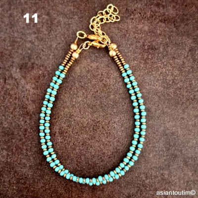 Bracelet de l'Amitié en Pierres Fines