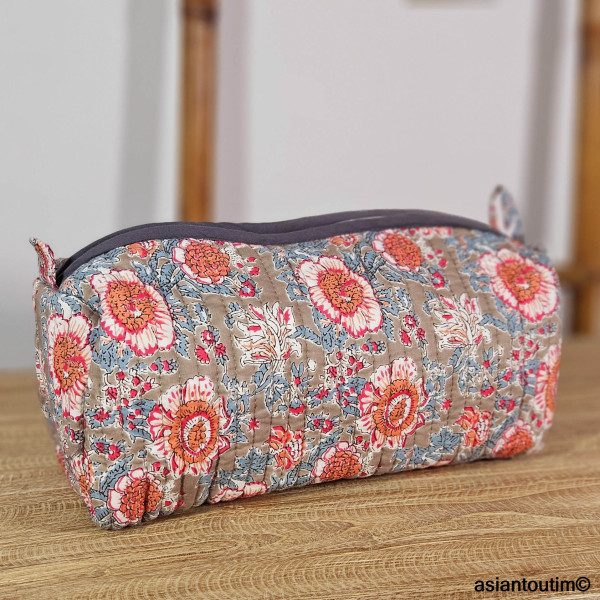 Trousse de Toilette Indienne Coco coloris Blica  by Asiantoutim