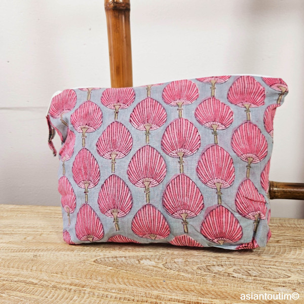 Pochette Mo Coloris Anna en coton fleuri by Asiantoutim