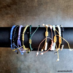 5 Bracelets Eté Perles et Coton by Asiantoutim