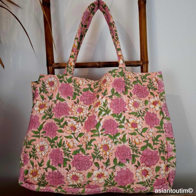 Cabas Matelassé Flora...